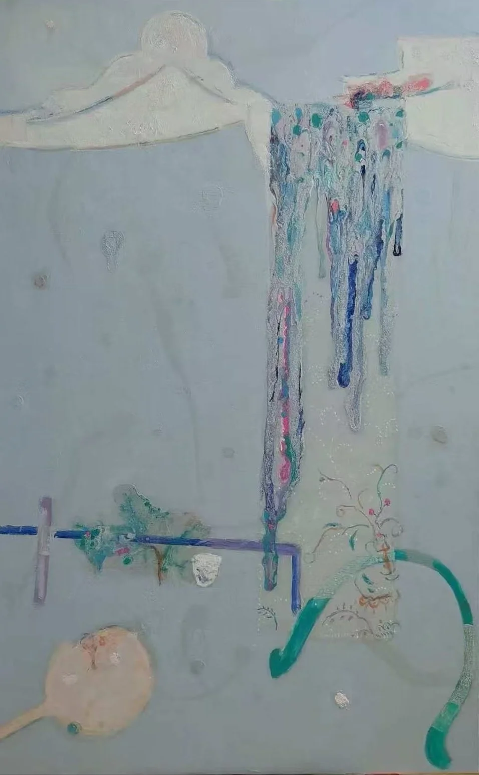 Southern China Series 5, 
2025, Oil on canvas, 160 x 100 cm