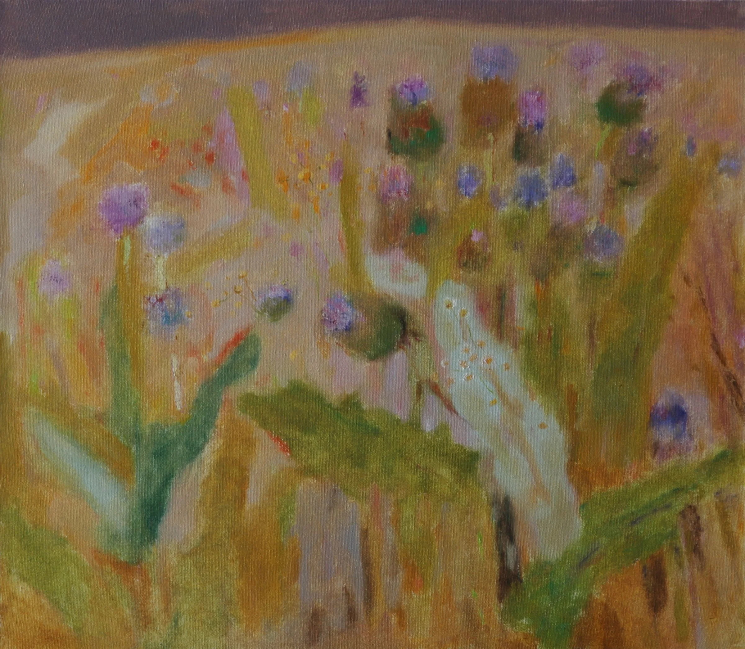 Wild Flowers, 
2015, Oil on canvas