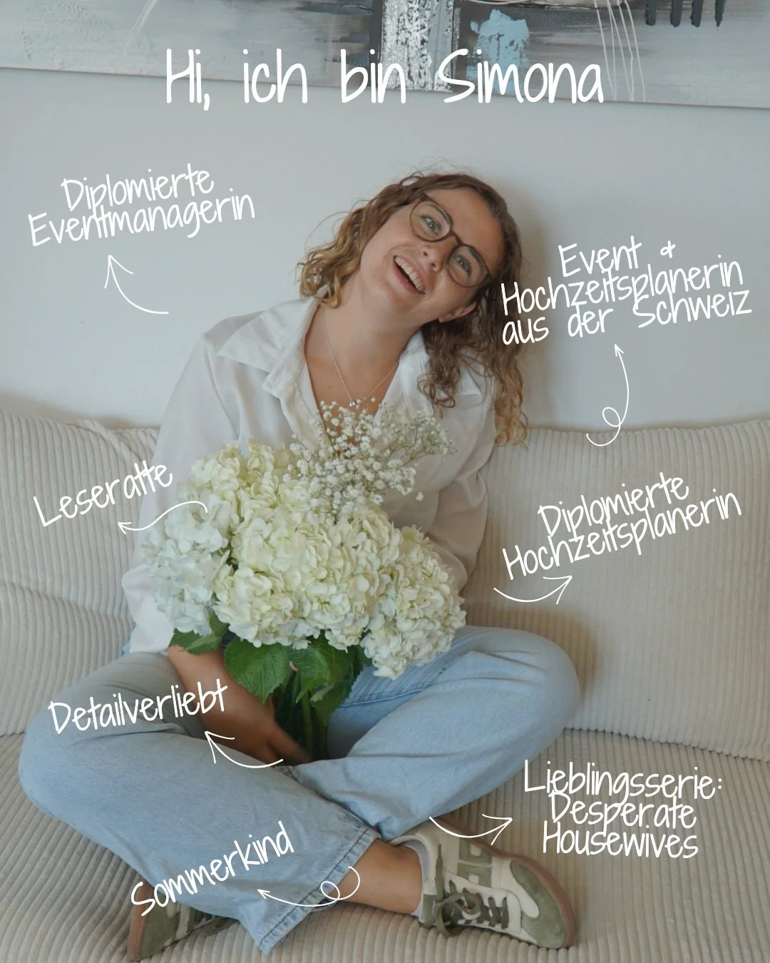 Ihr plant eure Traumhochzeit oder ein Herzensevent und wollt die Vorzeit einfach nur geniessen, statt euch im Planungschaos zu verlieren?

Genau daf&uuml;r bin ich da. Mit meiner Struktur, Erfahrung und ganz viel Herzblut begleite ich euch durch die 