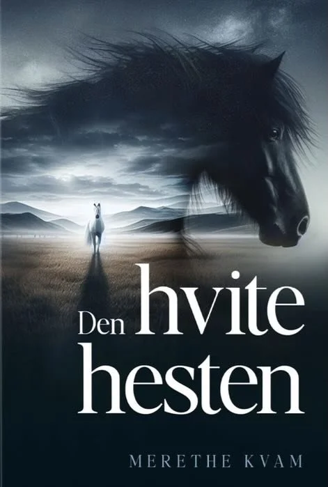 Omslag Den hvite hesten