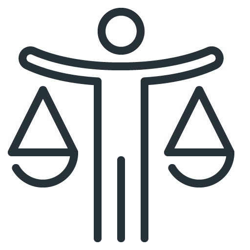 Icon representing objective policy auditing, structural fairness, and risk mitigation for Christchurch businesses.