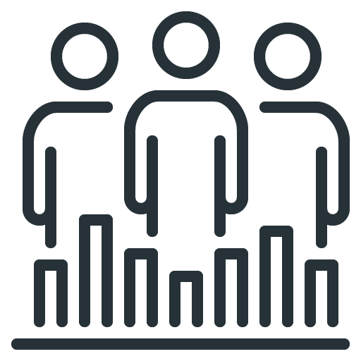 Icon representing workforce data analytics, organizational alignment diagnostics, and stakeholder-driven strategy mapping by Dr Lynda Consulting in Christchurch.