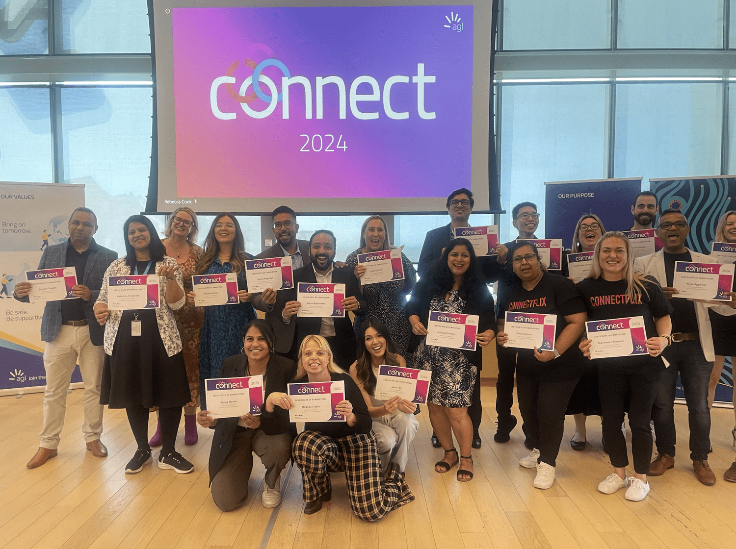 AGL Connect leadership and culture change program with Celeste Halliday