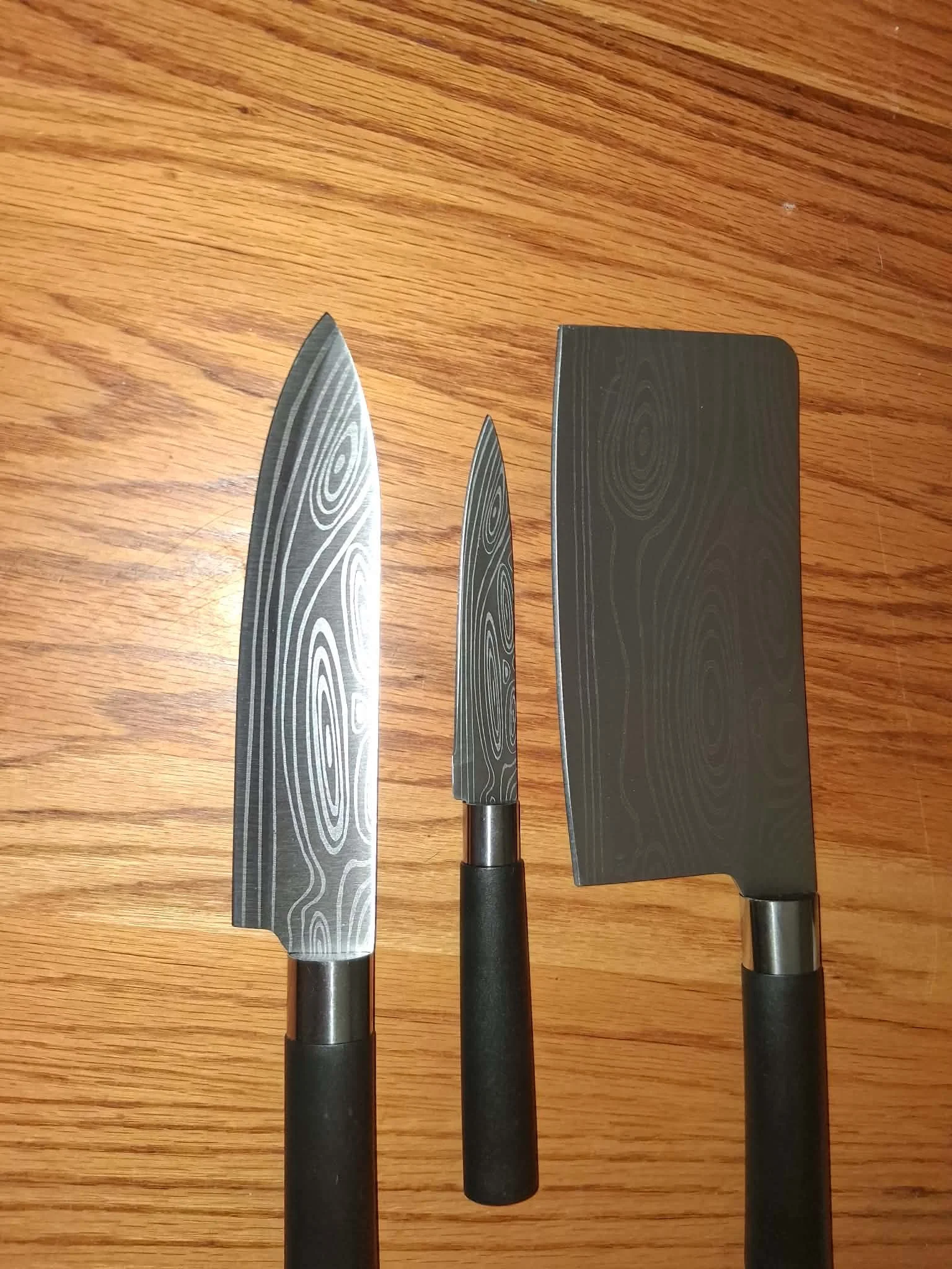 Three Piece Kitchen Knife Set