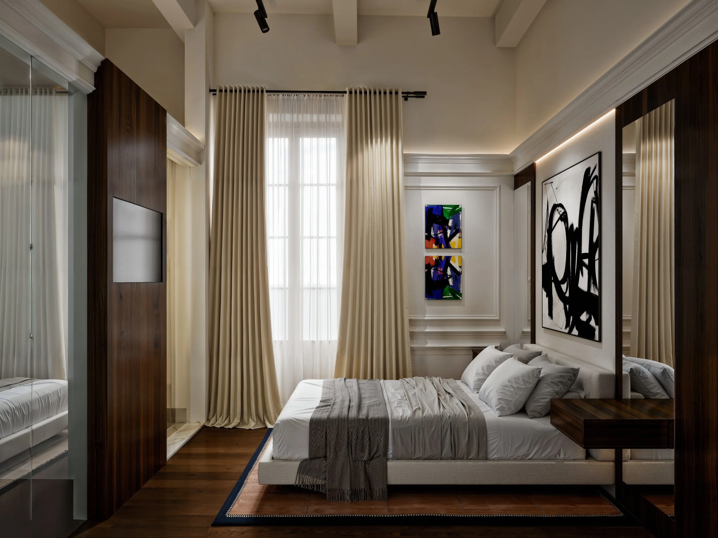 Art Gallery Bedroom