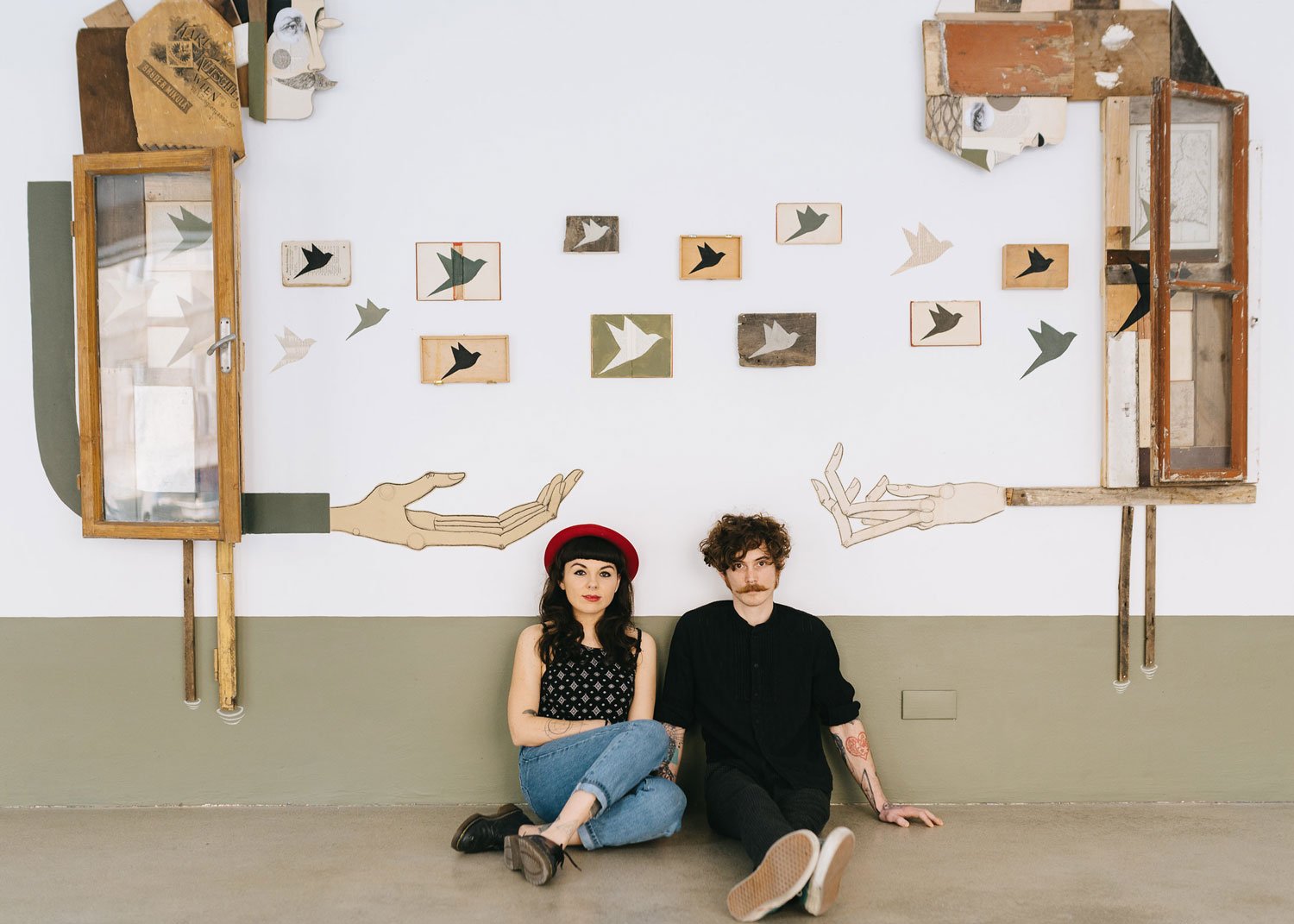 ENVIRONMENTAL PORTRAIT  Artist Duo Expanded Eye