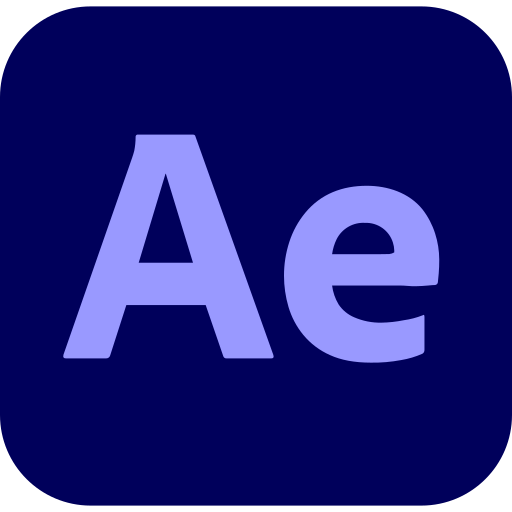 Icon of two large purple letters, 'A' and 'e', on a dark blue background.