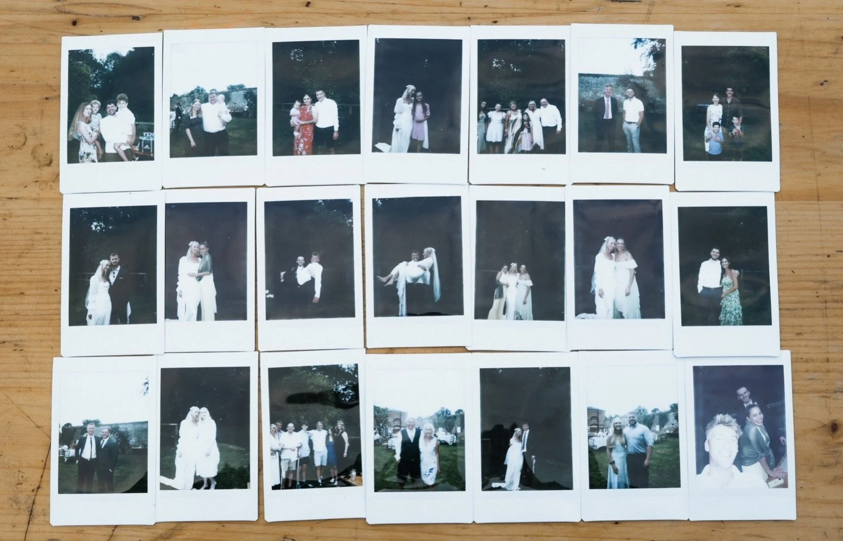 Add on service: Polaroids