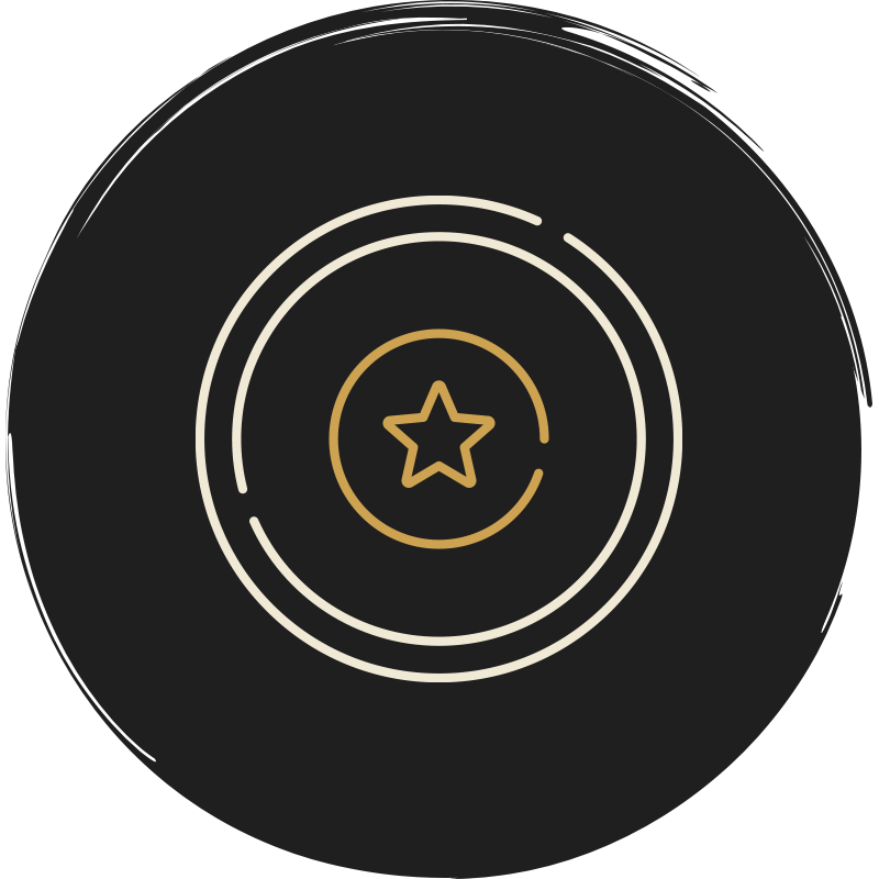 grafisches icon eines sterns