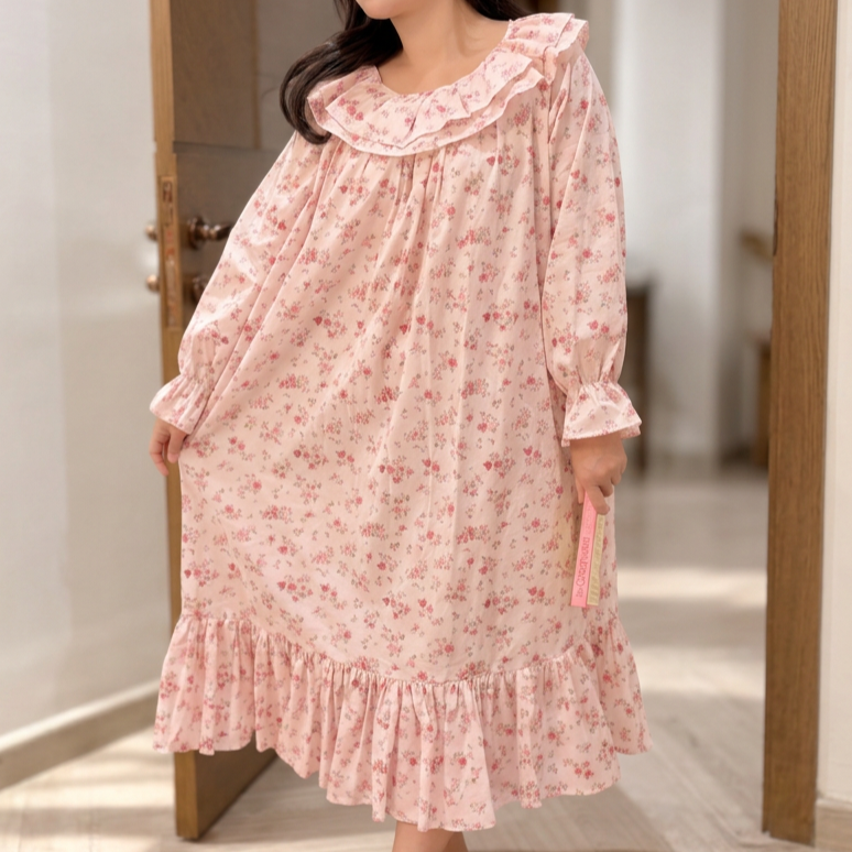 VINTAGE DRESS (PINK)