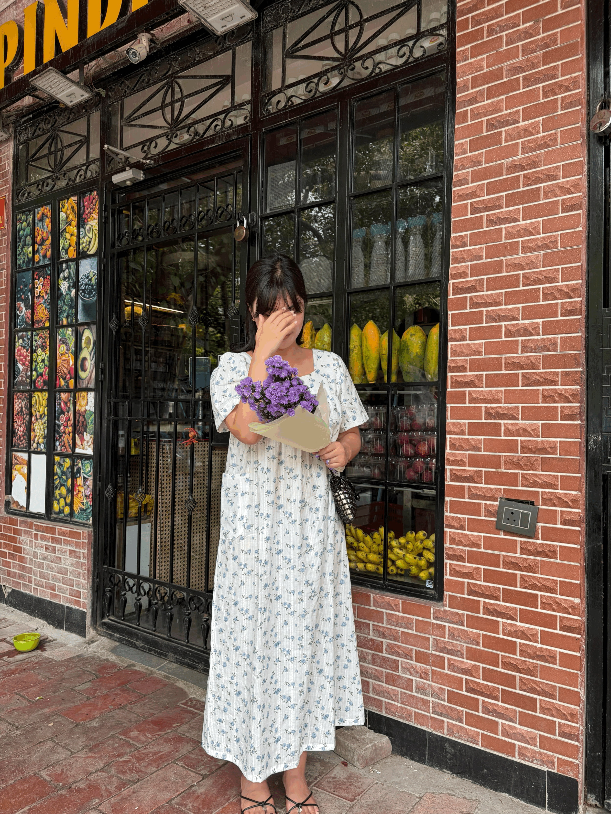 Camellia Dress(white)