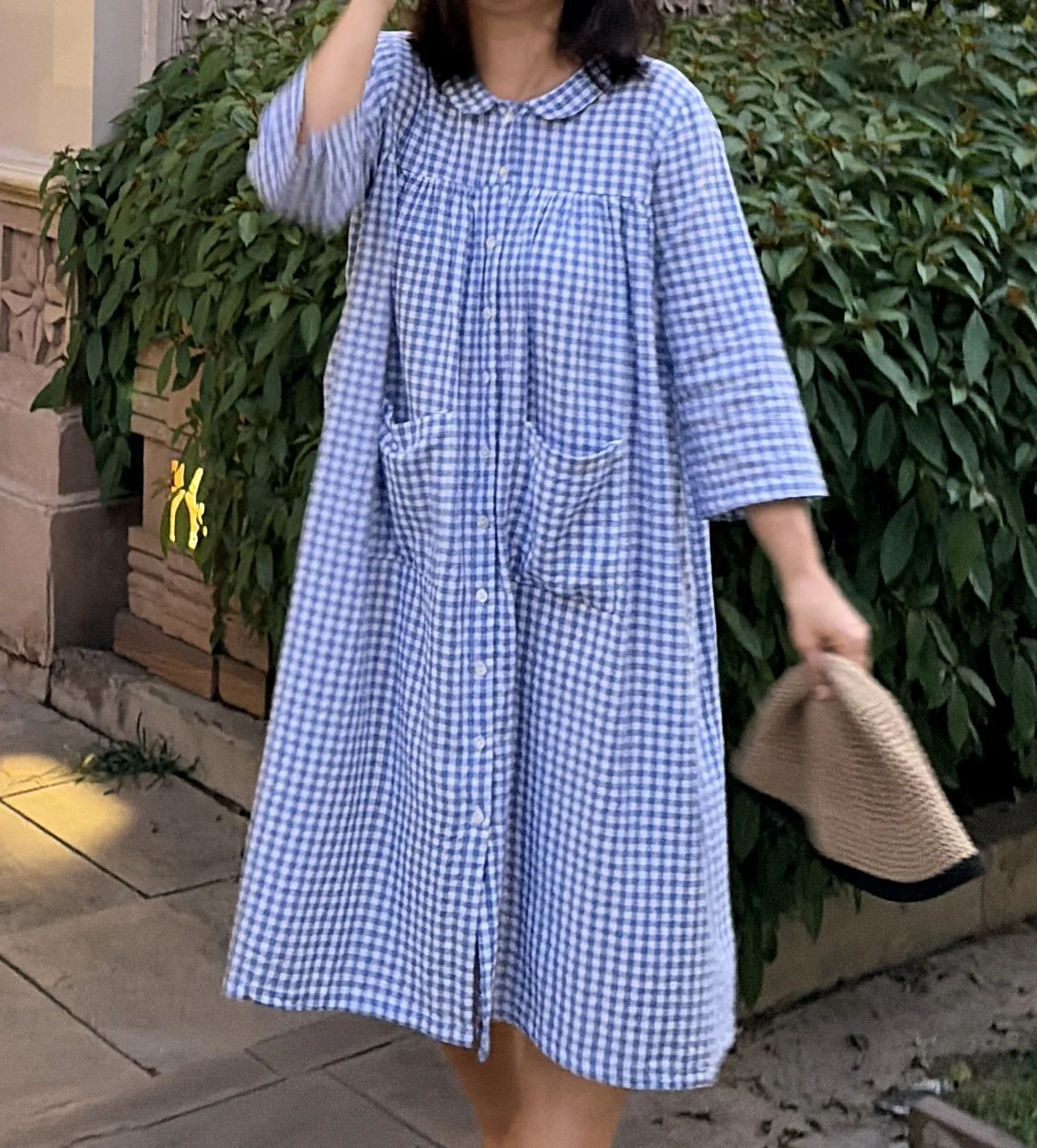 CLOVER DRESS (BLUE)