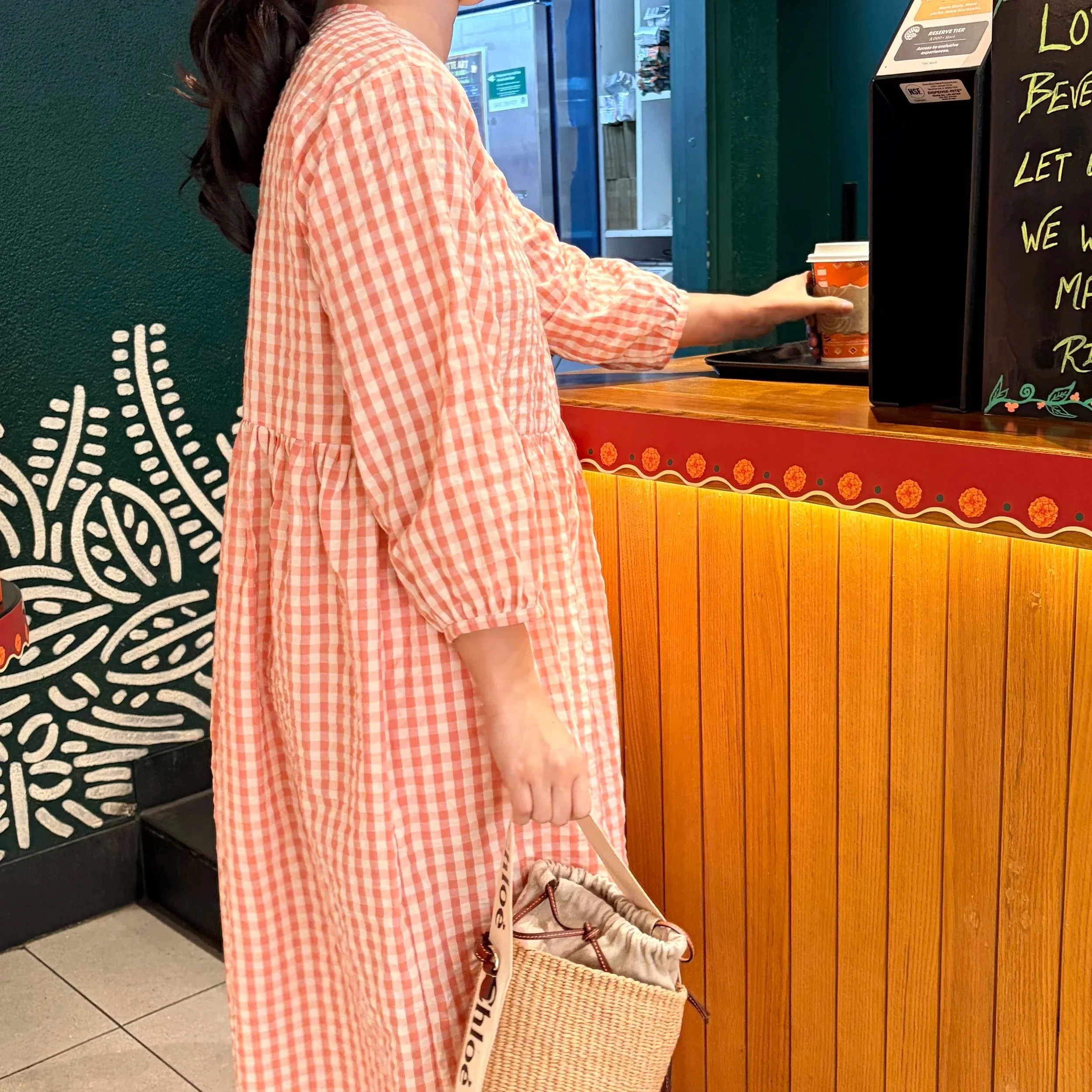 FORGET-ME-NOT DRESS (ORANGE)