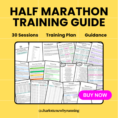 Half Marathon Guide with 30 Half Marathon Sessions
