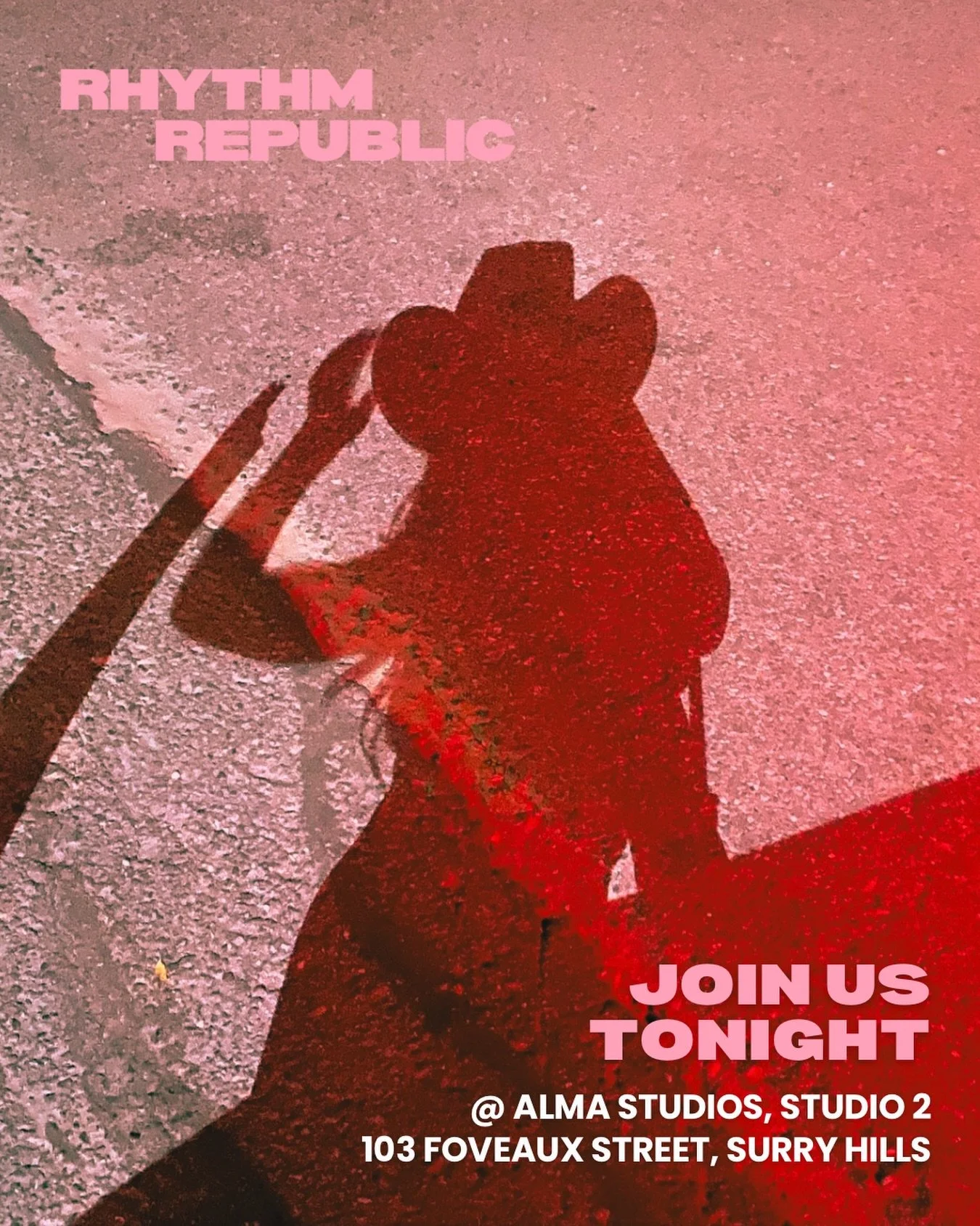 There&rsquo;s still time to join us tonight from 6-7pm at Alma Studios in Surry Hills! Ticket link in bio 🔗

📍Alma Studios 103 Foveaux St, Surry Hills &mdash; head upstairs to studio 2 

Let&rsquo;s get it 🐎 🪩 🤠
