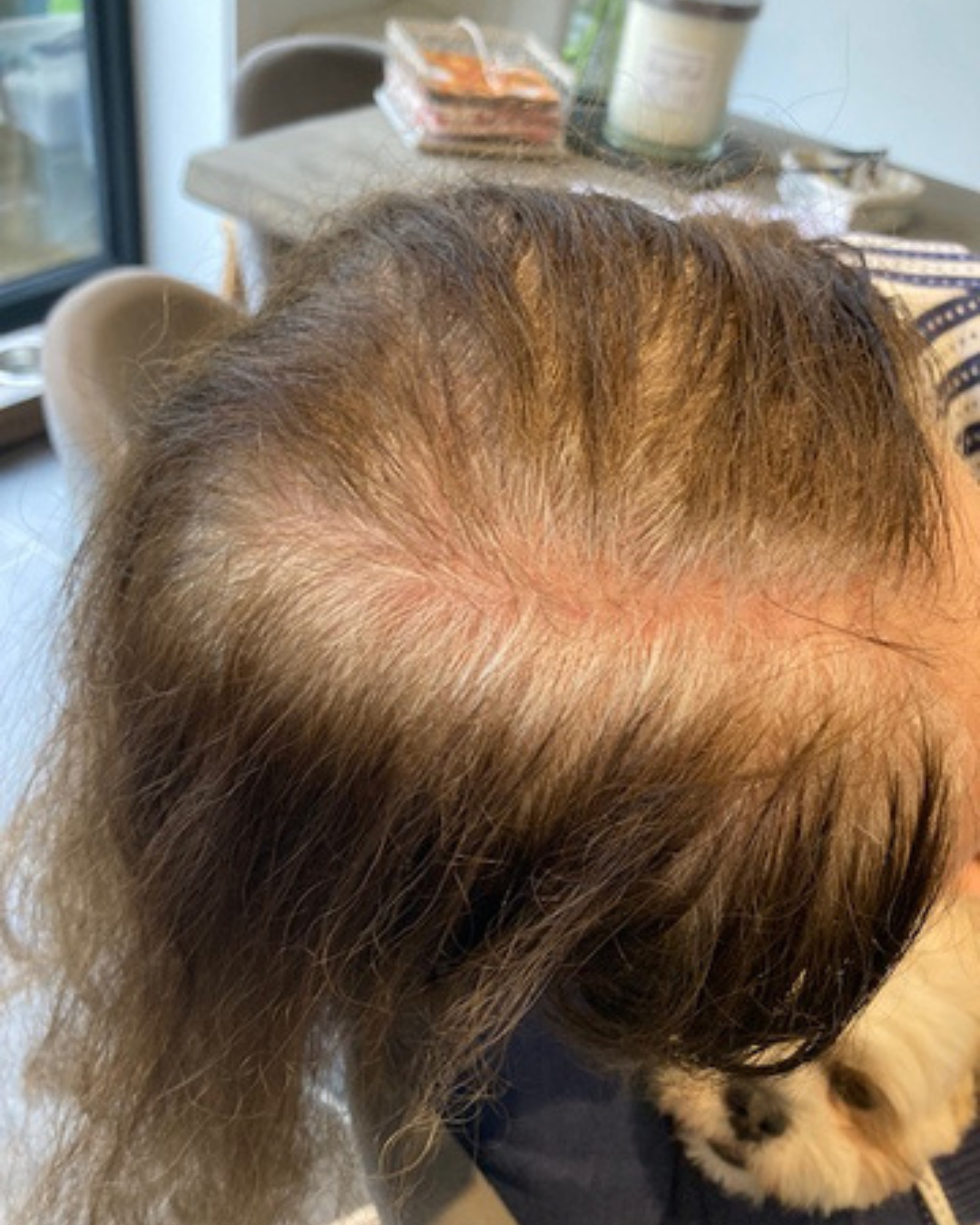 Grey blending consultation for women seeking natural looking hair colour in Kent