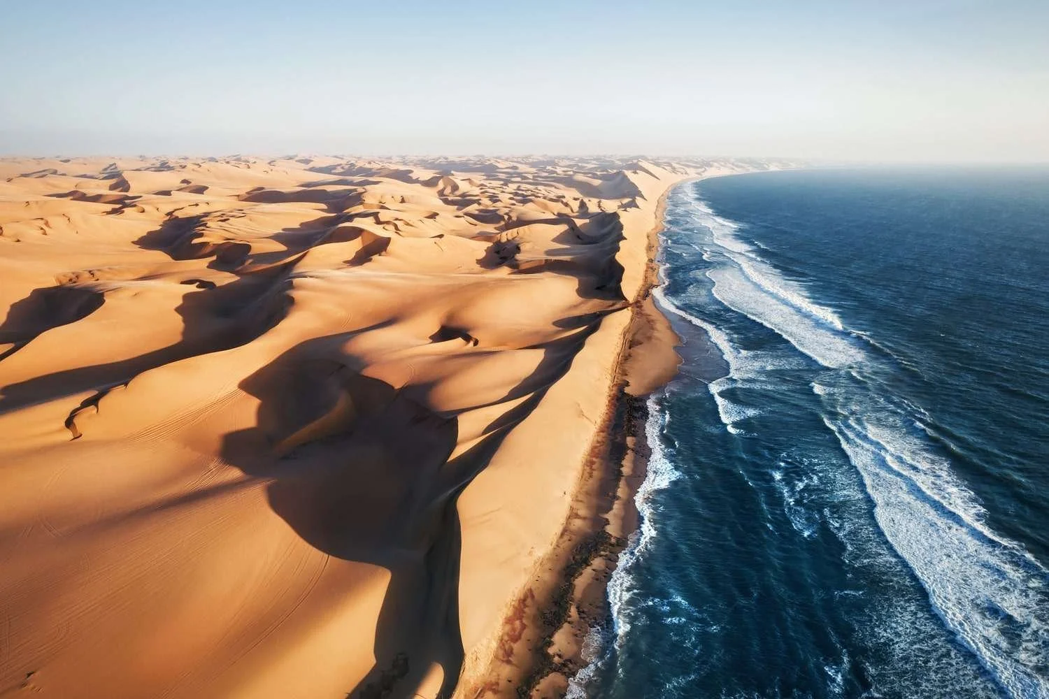 Swakopmund Namibië rondreis zee duinen woestijn 