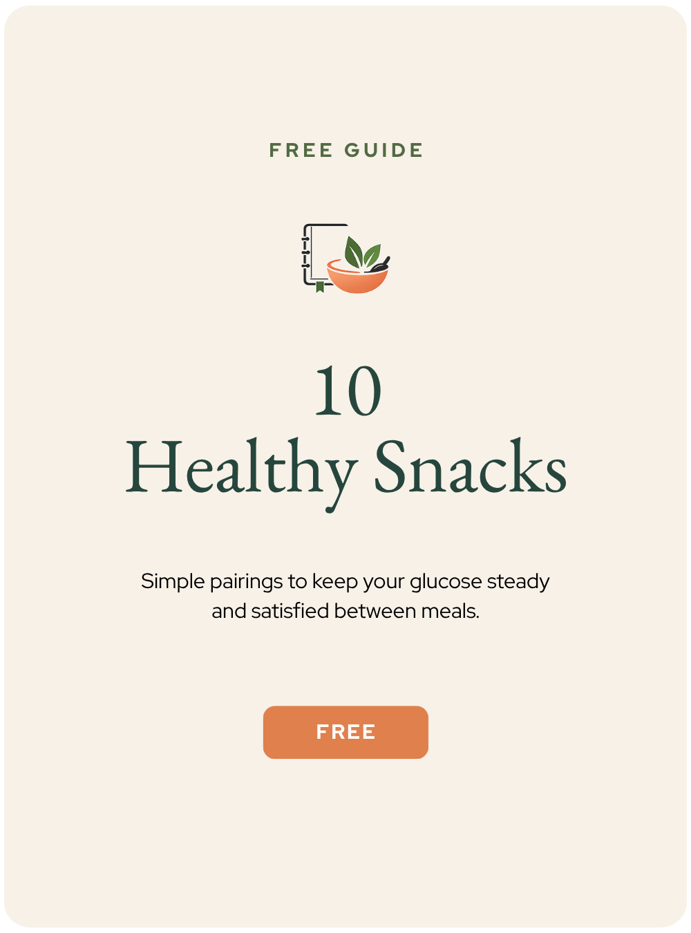 10 Healthy Snacks - Free Download