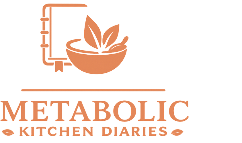 orange logo for the Metabolic Kitchen Diaries