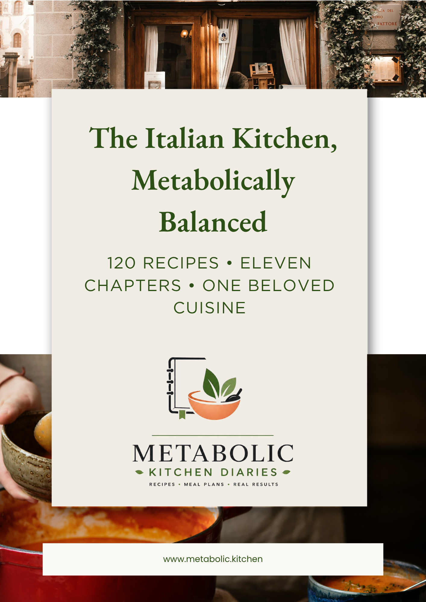 The Italian Kitchen, Metabolically Balanced Cookbook