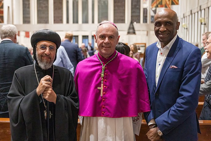 Flagship service held at Royal military guards chapel with leaders praying across the ten spheres over the UK and the Nations 
