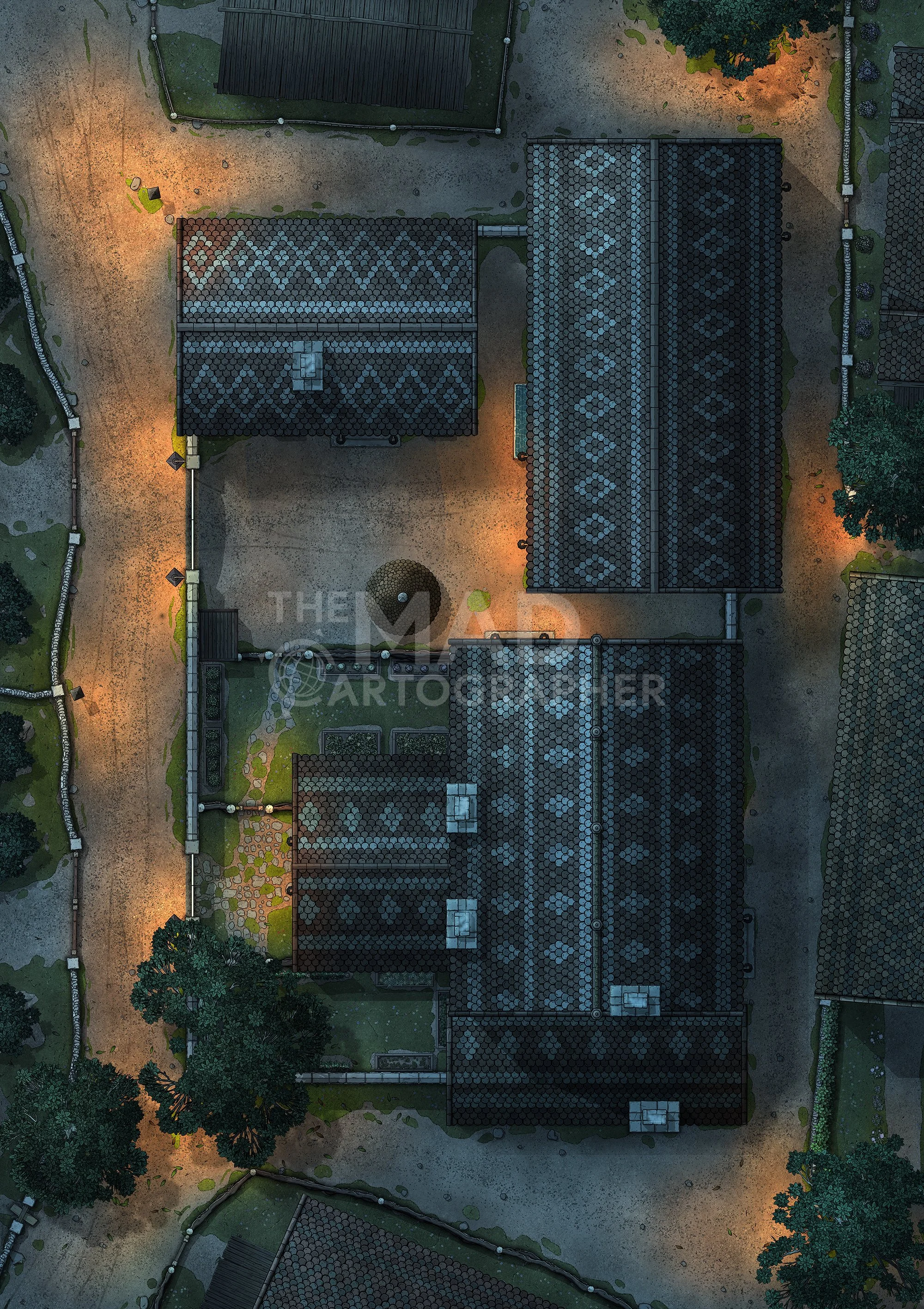 MAD_Drake_34_Print_NoGrid_24x34_OutskirtsFarmhouse_NIGHT_Flat-Roofs.jpg
