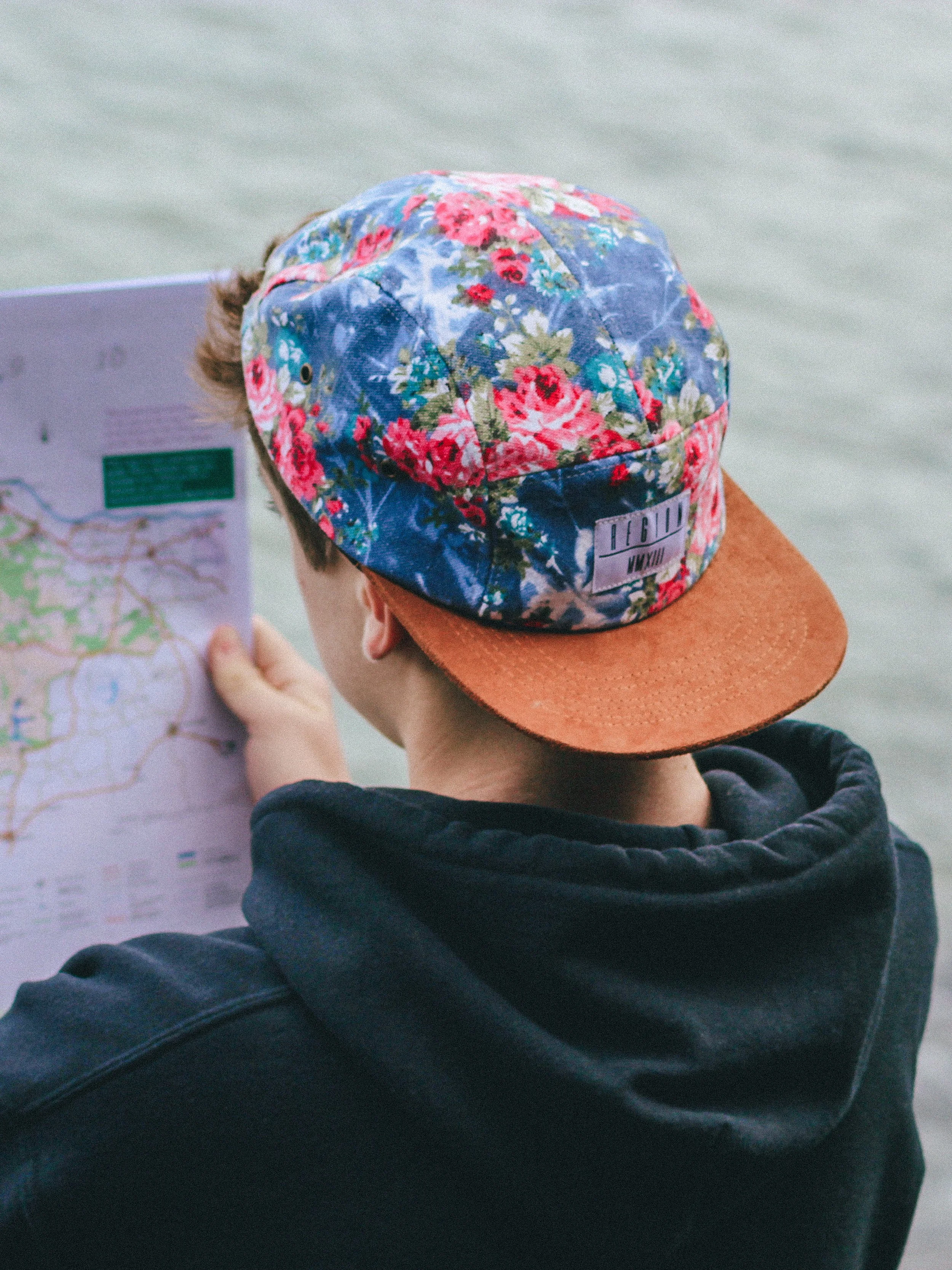 Heritage Floral Five-Panel Cap