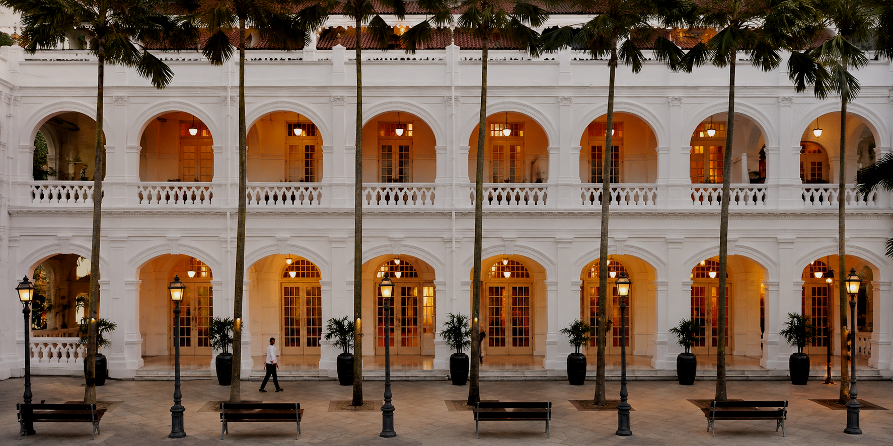 Architectural space representing ambition and possibility