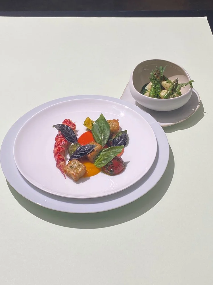 Behind the scenes from a Paul Zak still-life shoot for Telegraph Luxury Magazine on Designer Food