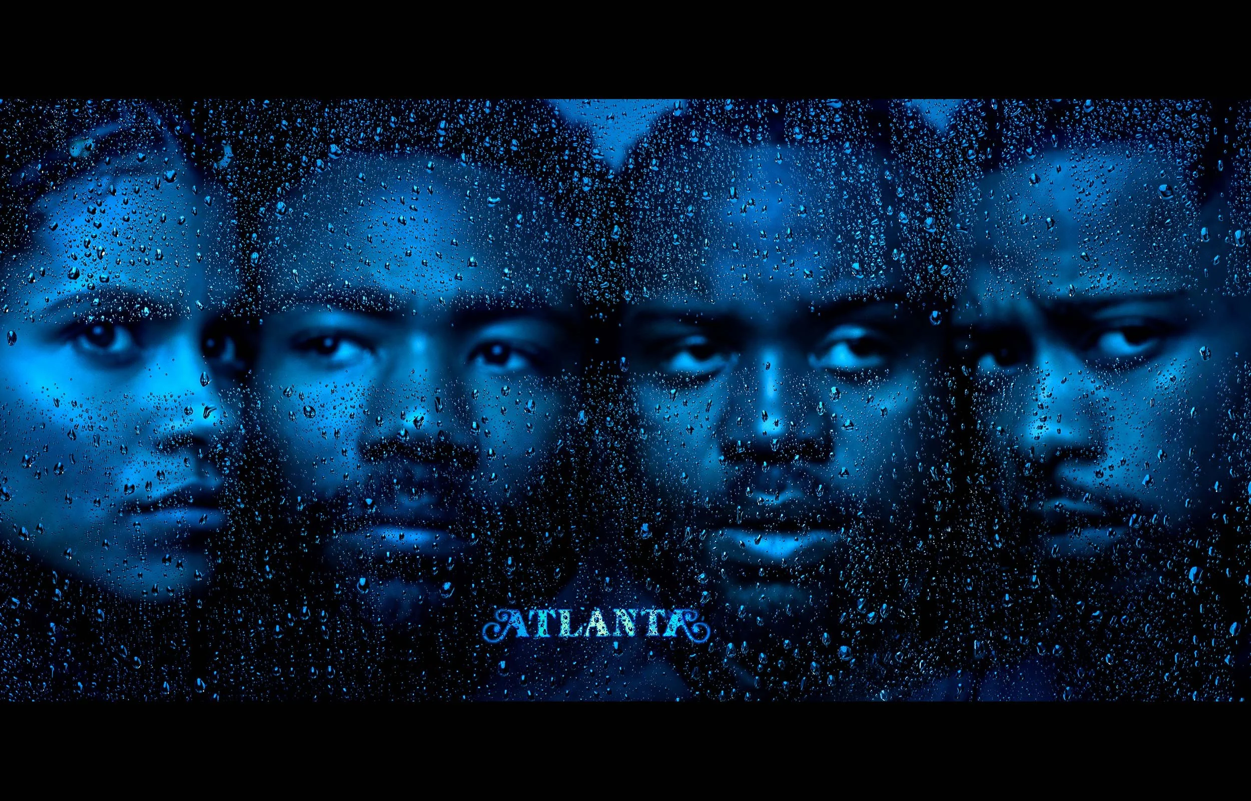 Key Art Poster Photographed by Matthias Clamer for FX TV Series called Atlanta featuring the actor Donald Glover