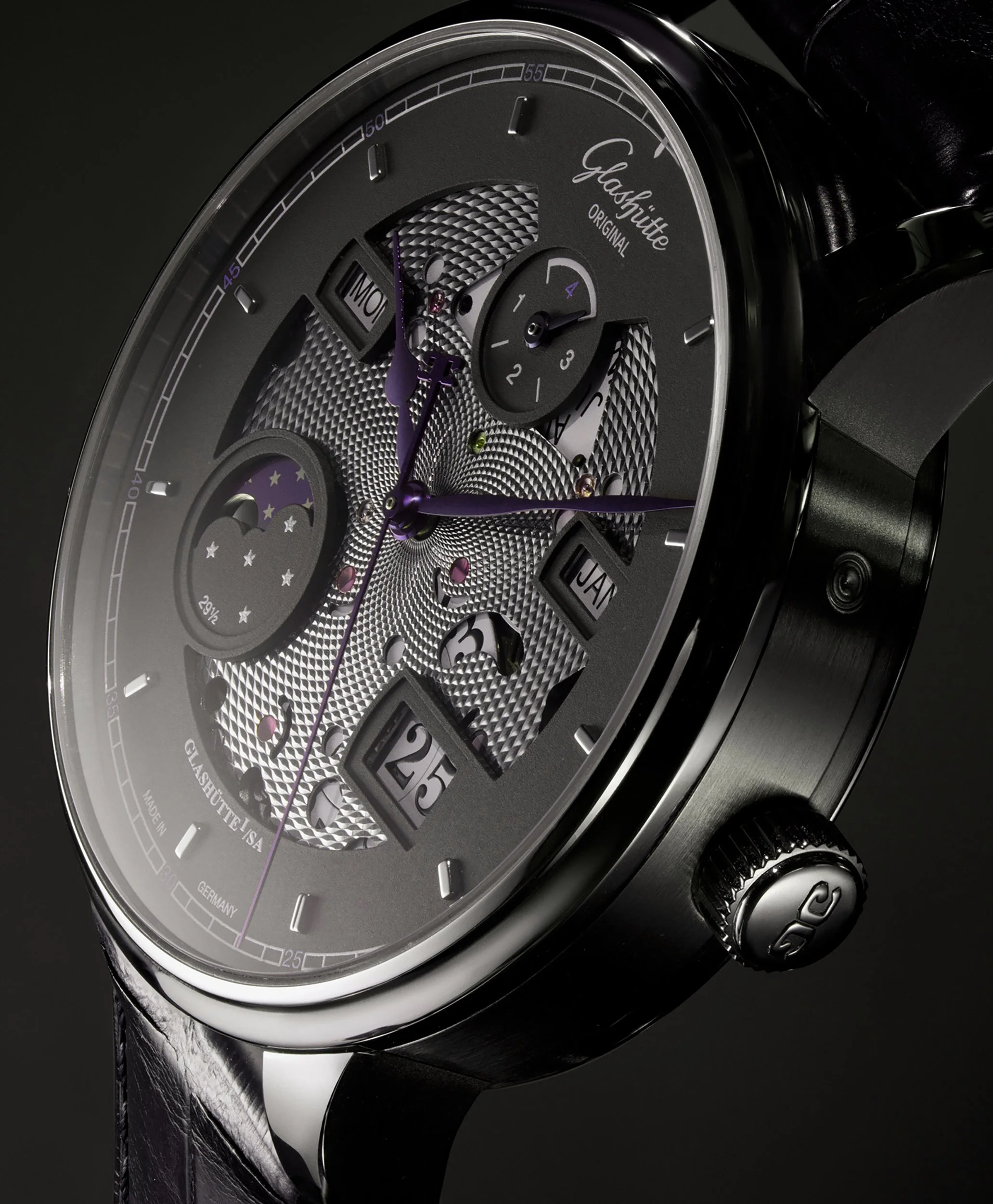 Still Life photograph by photographer Paul Zak of a designer watch in macro