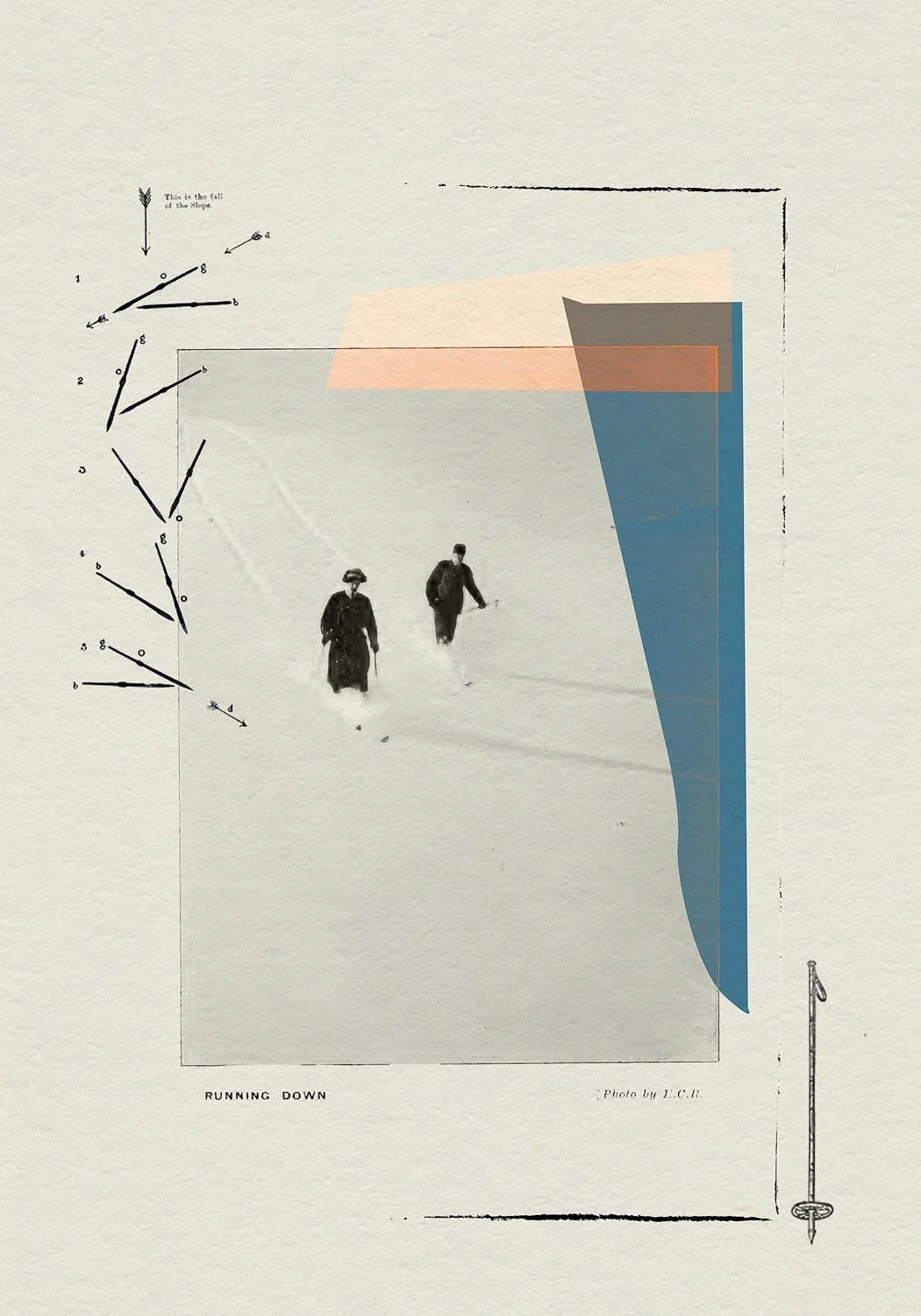 Collage illustration by artists Gibson Kochanek, personal work.