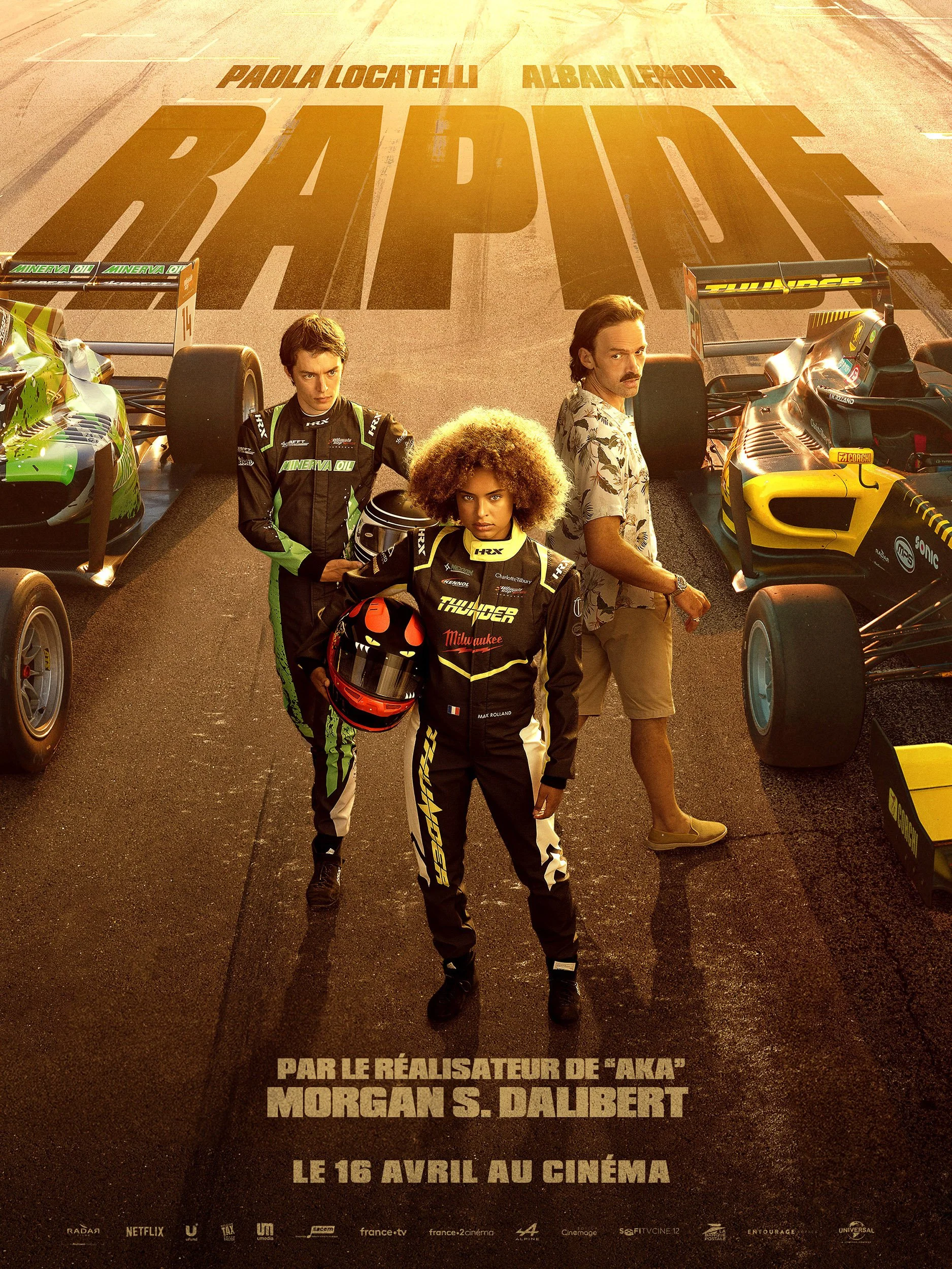 Photographer Mathias Clamer for French motor racing drama Rapide