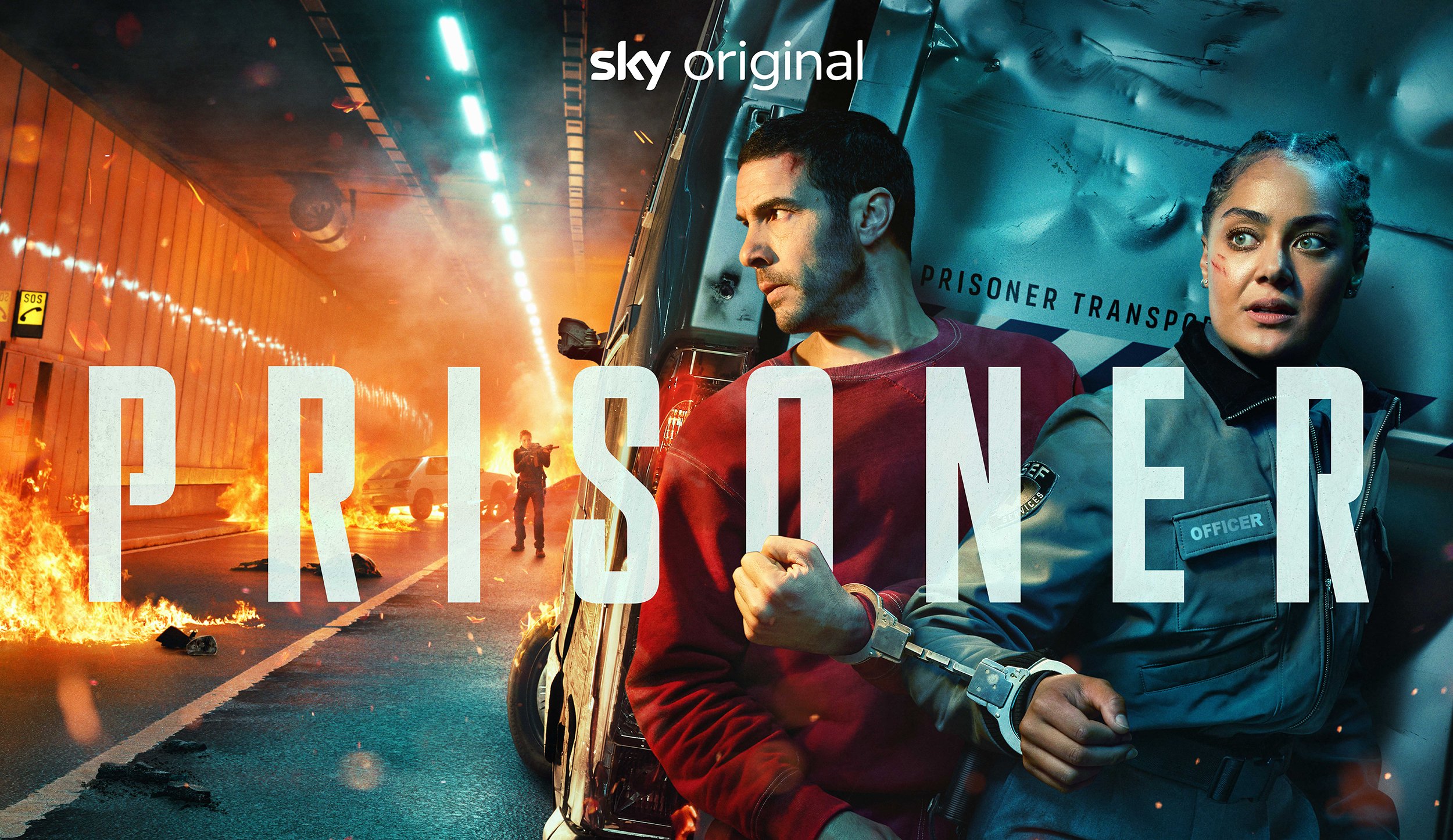 Photographer Mathias Clamer for drama series called Prisoner for Sky featuring Izuka Hoyle and Tahar Rahim