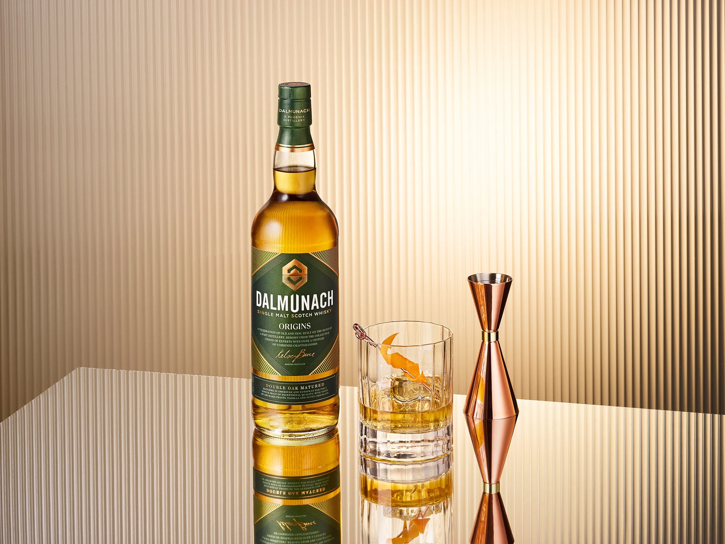 Still Life photograph by photographer Paul Zak for an advertising campaign for Dalmunach Whisky
