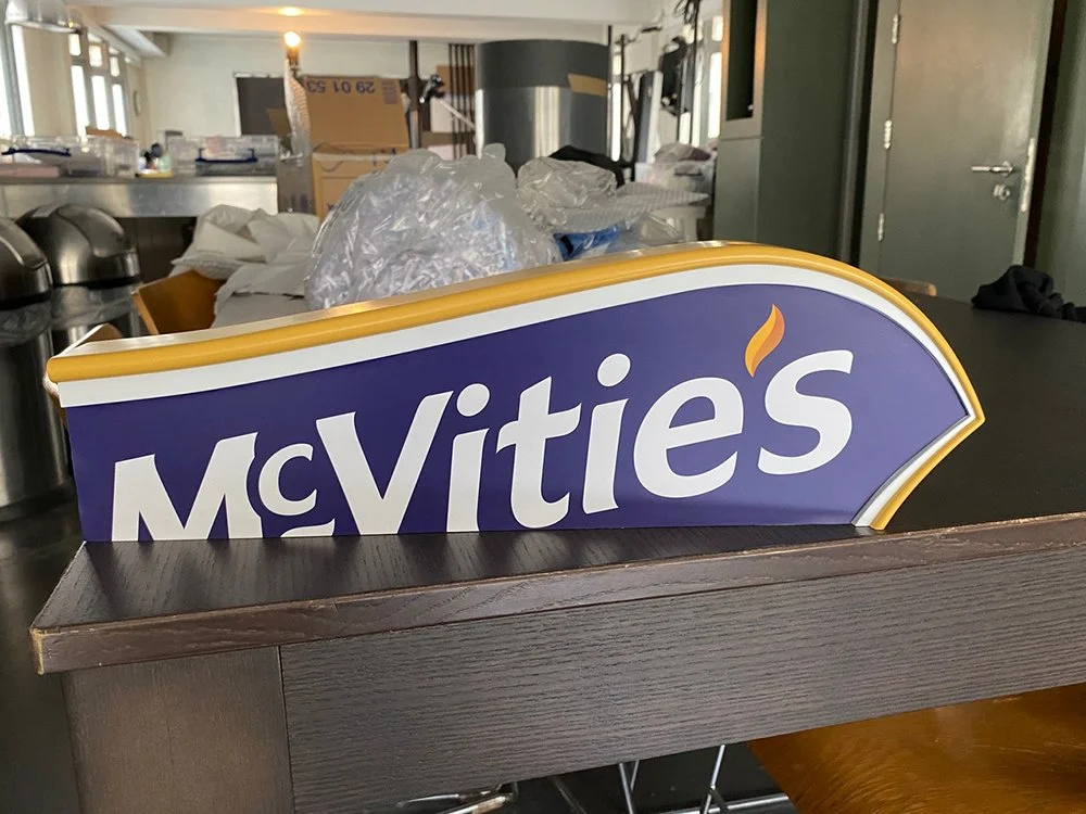 Behind the scenes from an advertising campaign for McVities celebration 100 year of the digestive, photographed by still-life photographer Paul Zak