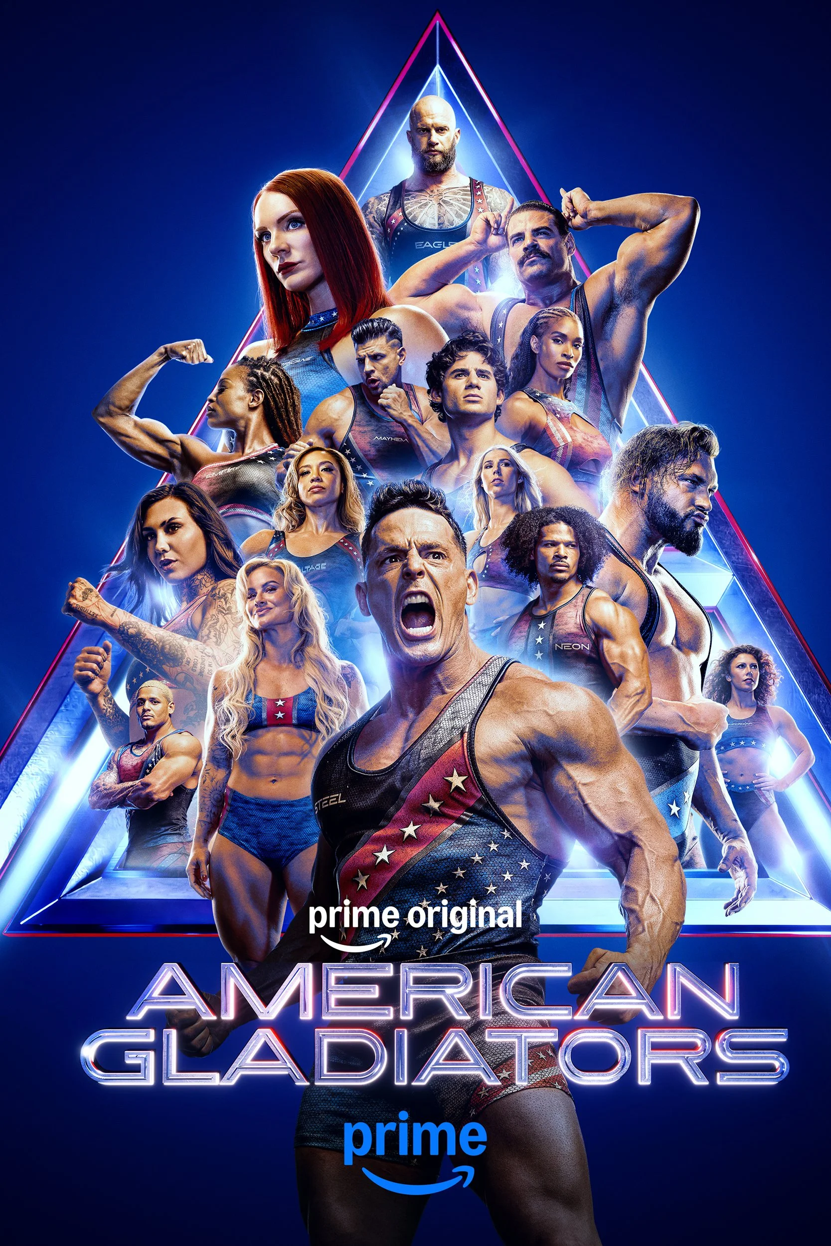Photographer Matthias Clamer for American Gladiators for Amazon Prime Originals