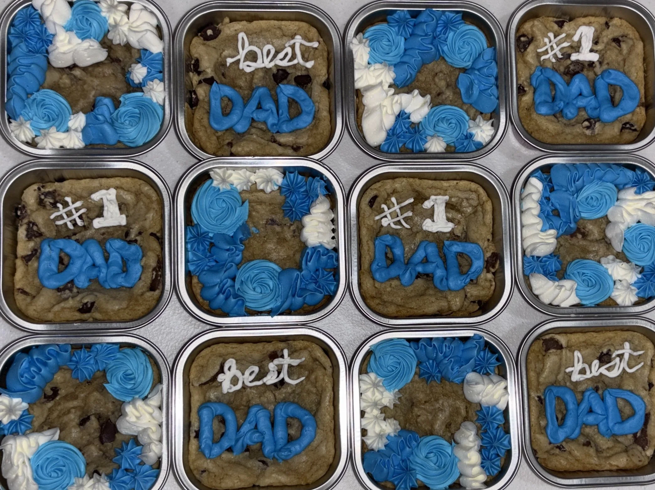 Our Father’s Day weekend chocolate chip cookies