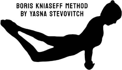 Boris Kniaseff Method by Yasna Stevovitch logo, featuring a dancer silhouette.