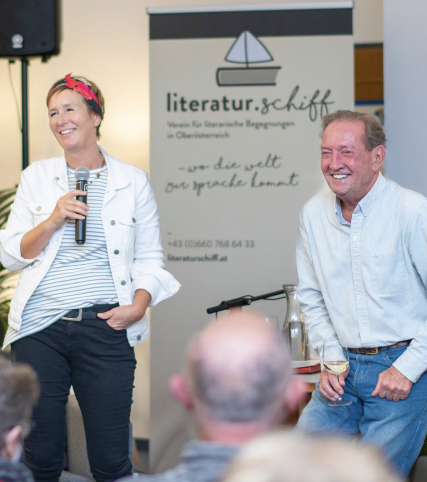 Buchgespräch mit Martin Walker / Foto: Mihai Luca