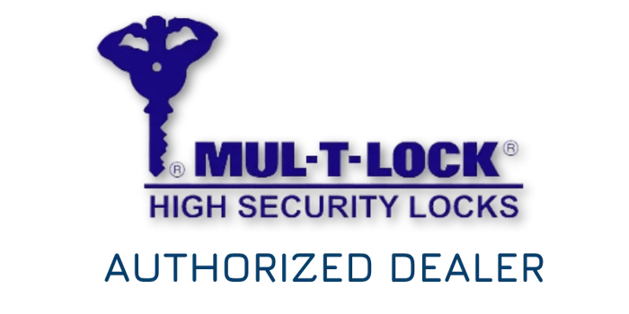 Mul-T-Lock authorized dealer badge - Mike's Locksmith is an authorized Mul-T-Lock high security lock dealer serving Maryland and DC