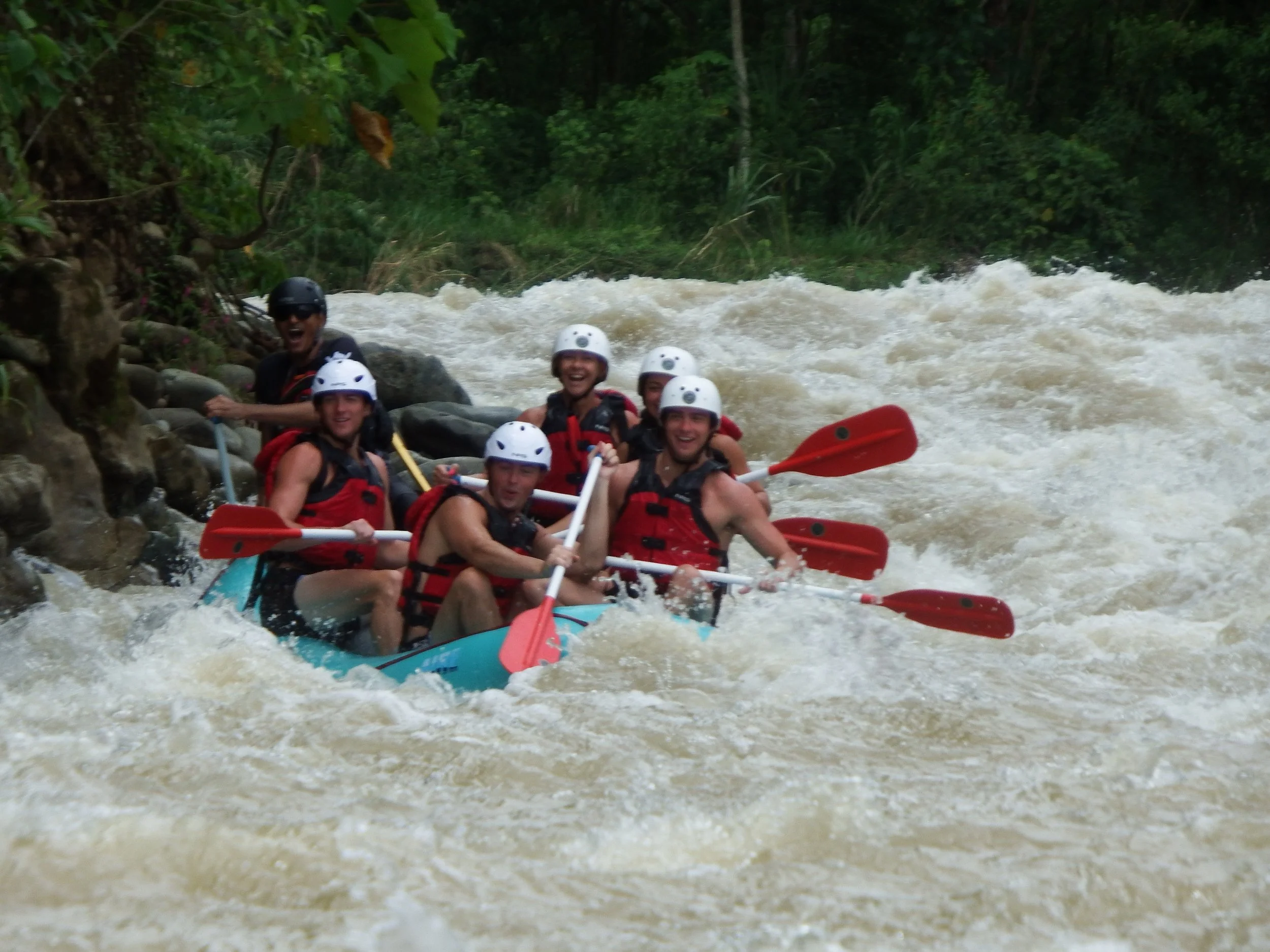 Rafting the Savegre River in Costa Rica