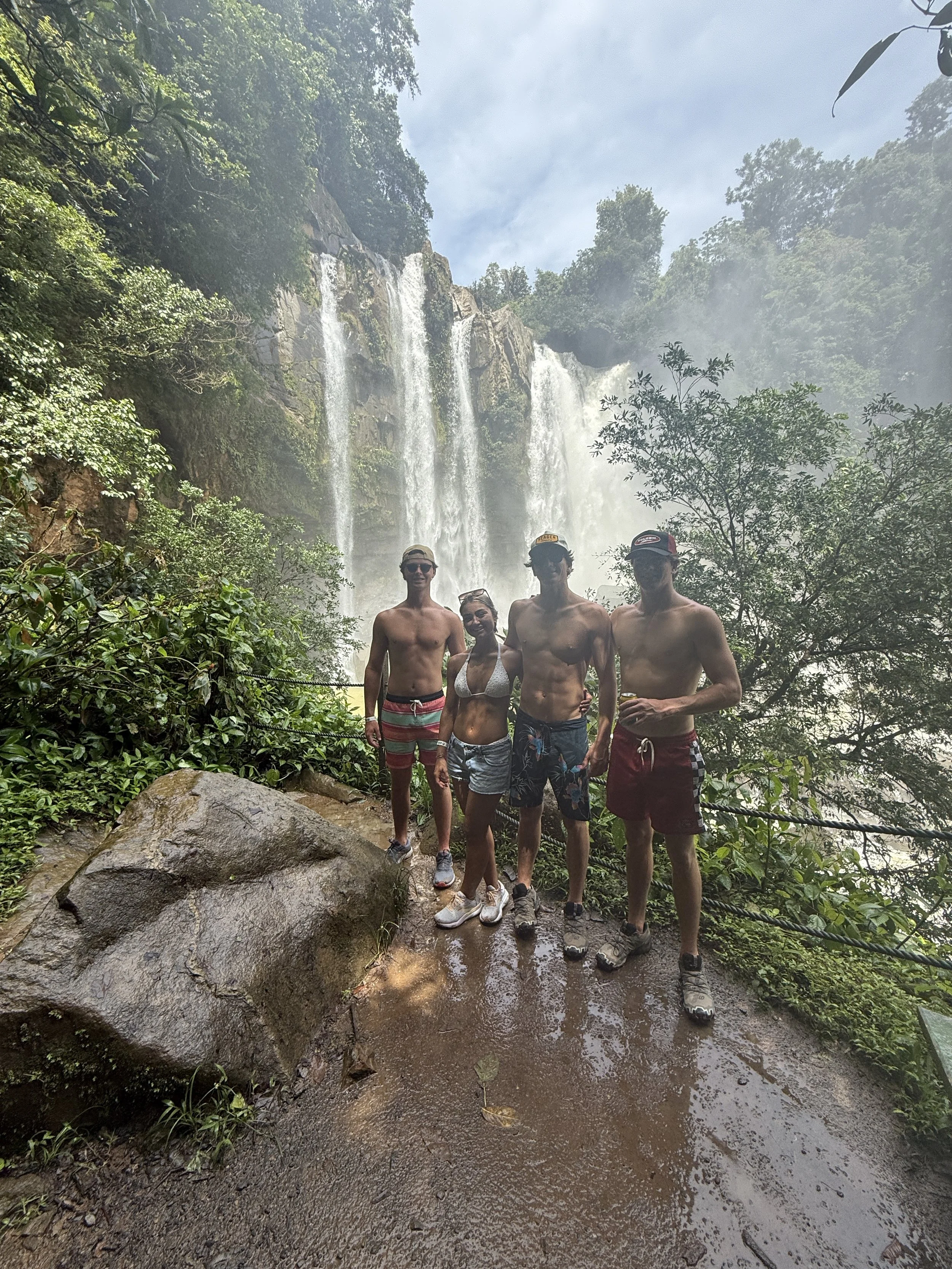 Nauyaca Waterfall Group Photo