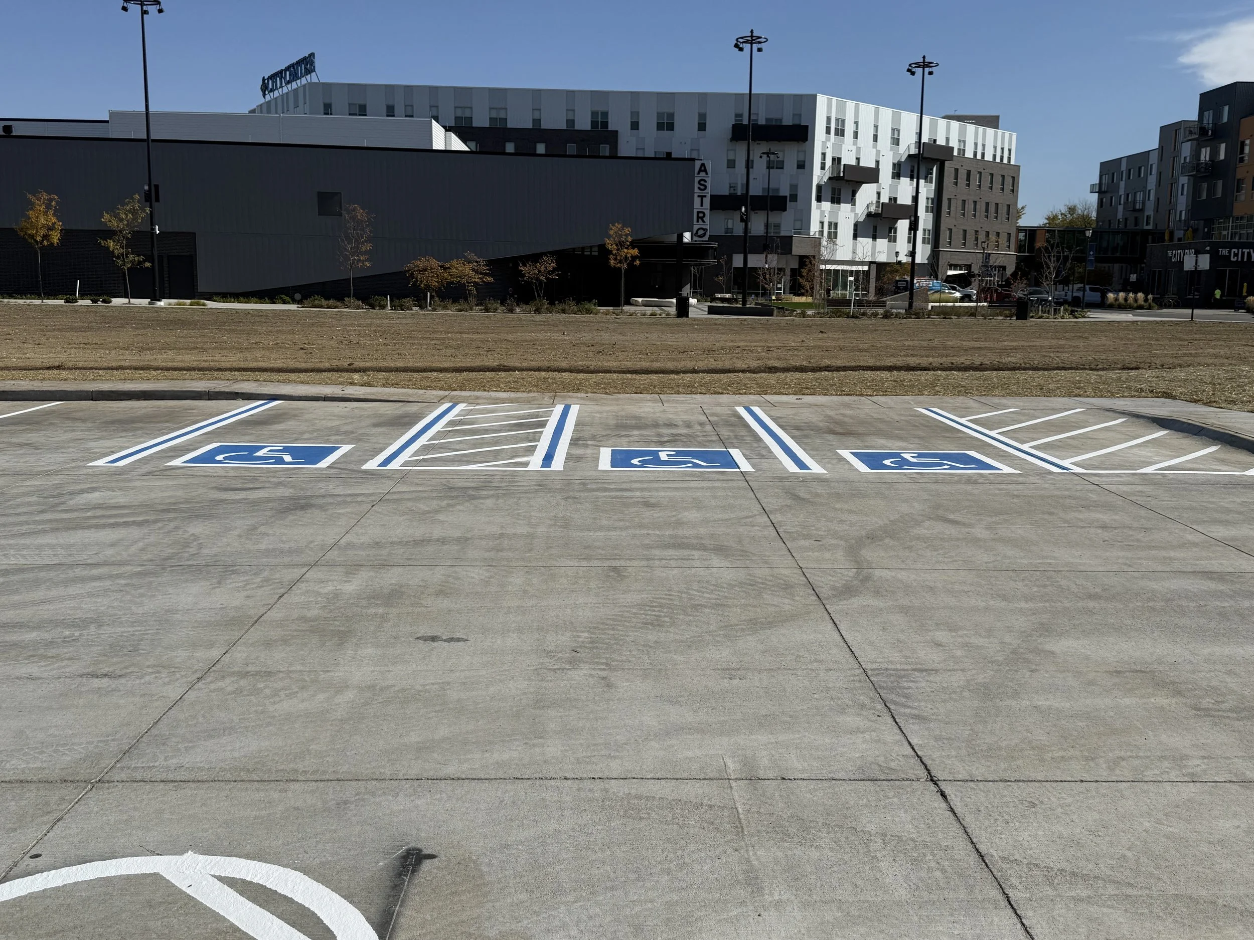 Astro theater parking lot 