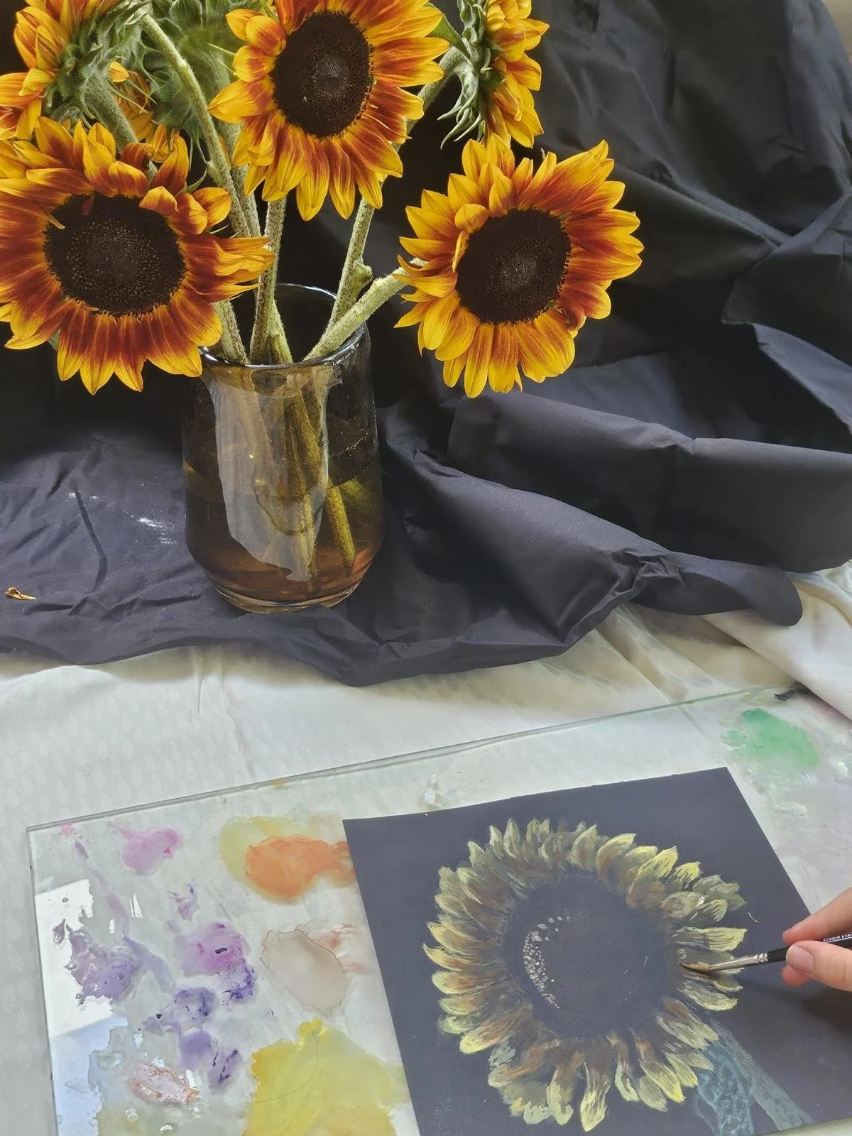 Foraged Watercolour Blooms (Wednesday 5th August - 19:00 to 21:00)