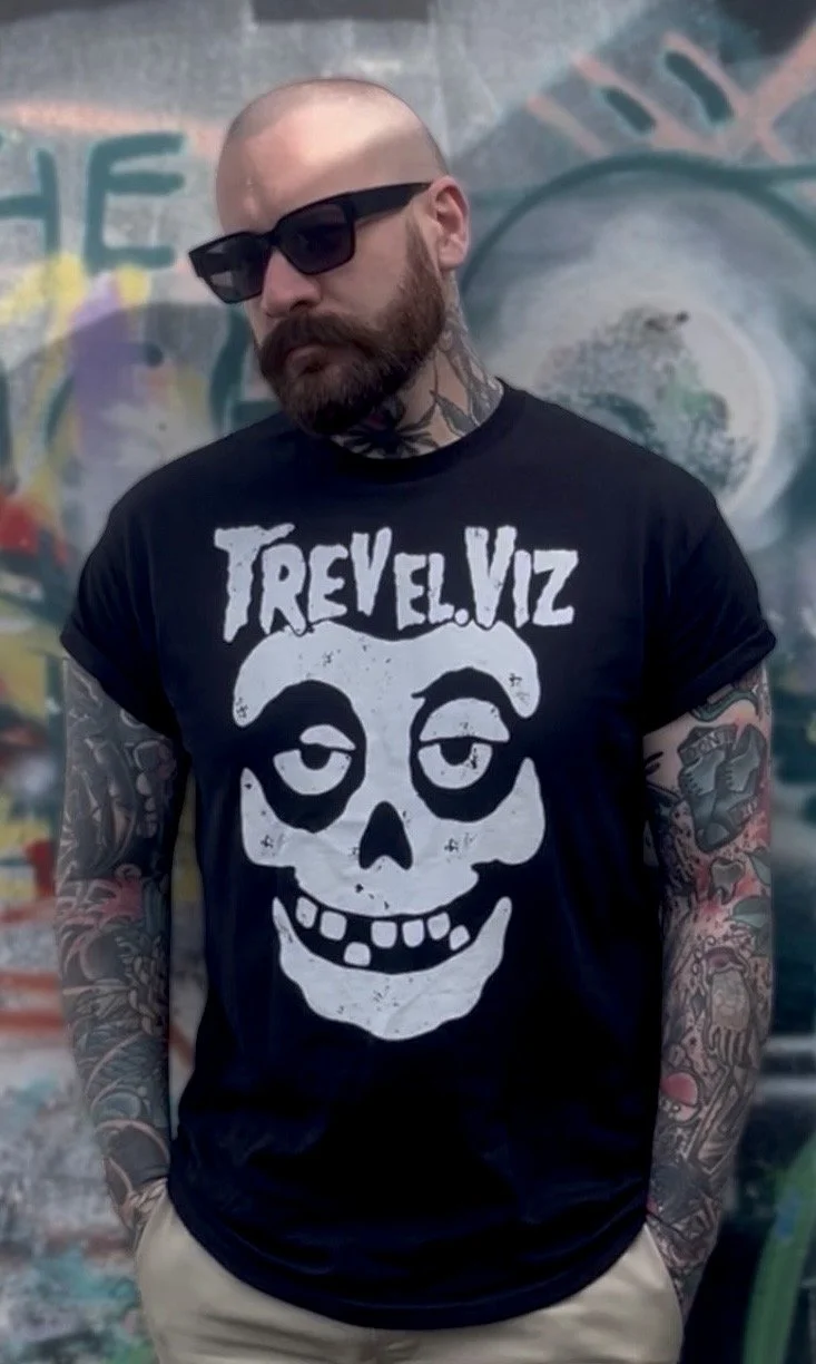 Trev El. Viz x Misfits Crimson Skull