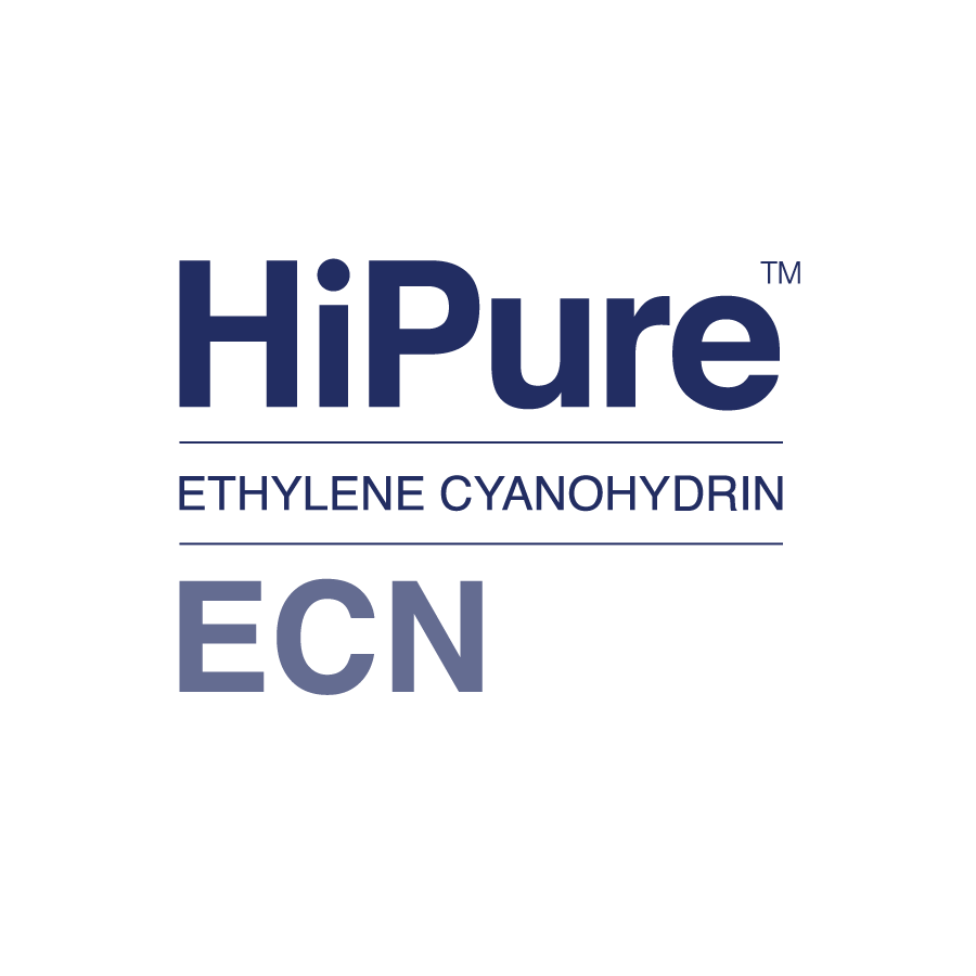 HiPure™ ECN stacked logo — high-purity ethylene cyanohydrin by CrossChem