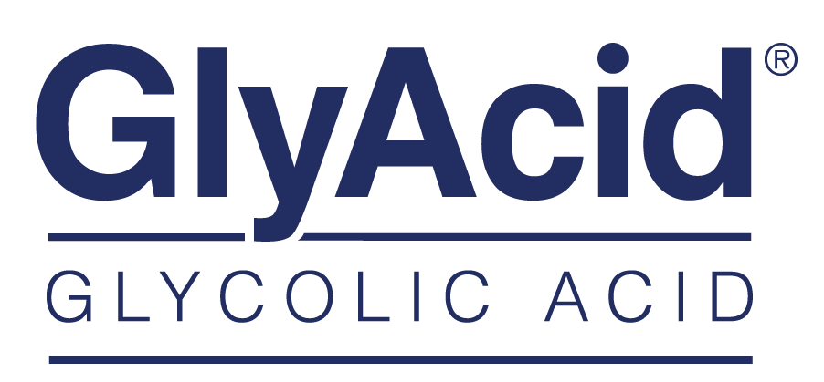 GlyAcid® stacked logo — high-purity glycolic acid by CrossChem