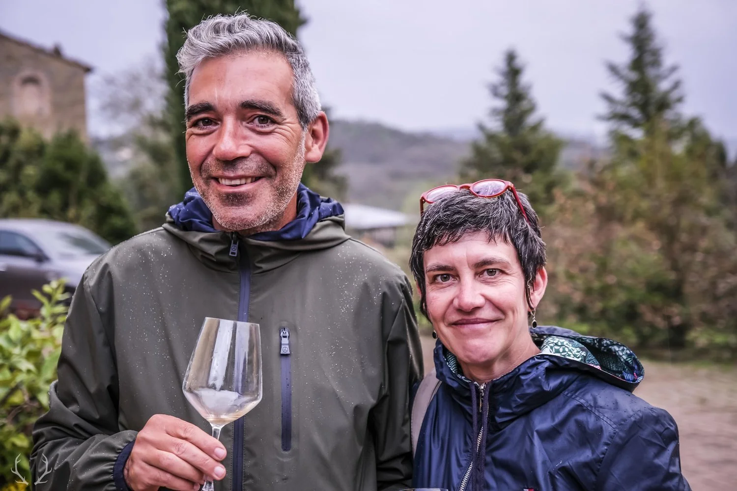 Small-scale natural wine producers at their vineyard — the real people behind the wines at Cork in Stowe, Vermont