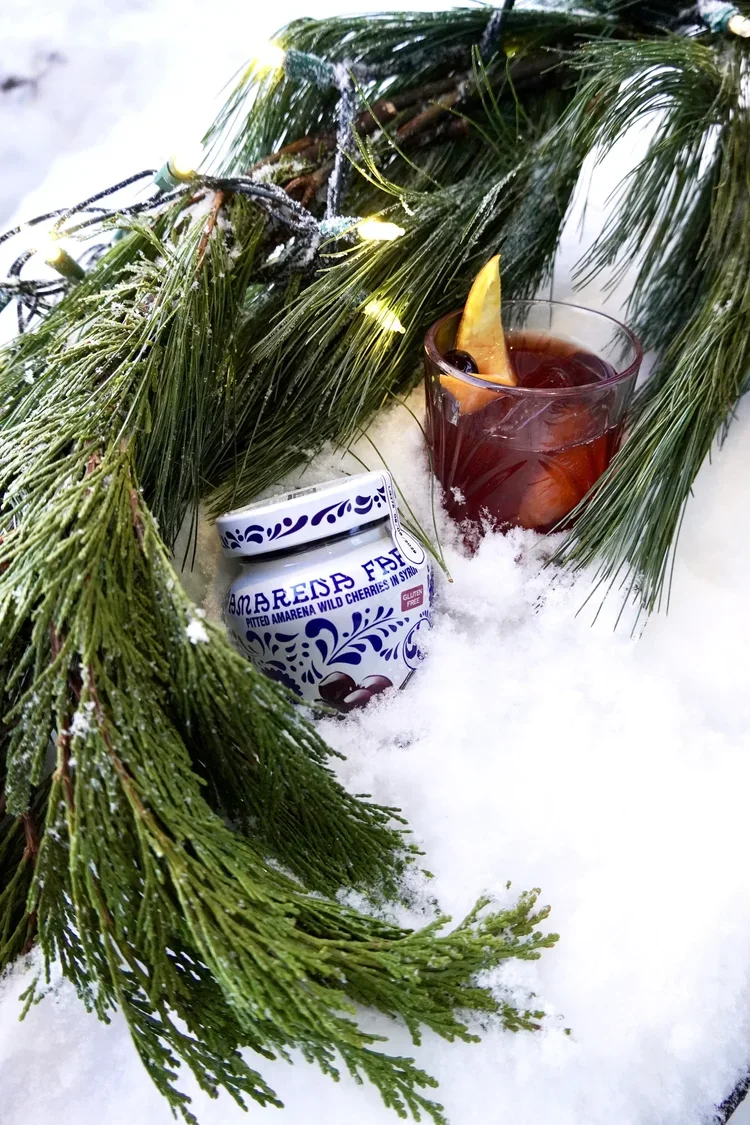 Best selling Negroni cocktail at Cork Restaurant in Stowe, Vermont — craft cocktails by mixologist Ian Budd